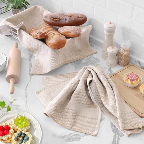 Homaxy 380 GSM Cotton Premium Kitchen Towels 3 Pack - Image 6