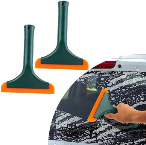 Ziciner Small Silicone Window Squeegee, Car Windshield Water Blade Squeegee by Ziciner