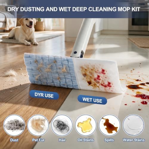 BOOMJOY 3-in-1 Sweeper Mop Kit - Image 3