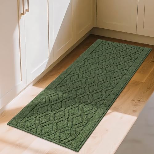 COSY HOMEER Kitchen Rugs and Mats 20"x48" Non Slip Kitchen Mats by COSYHOMEER