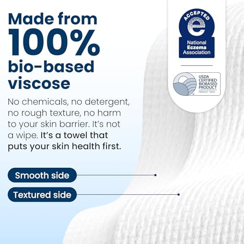 Clean Skin Club Clean Towels XL® Original 50 Ct + Healthy Aging 10ct Travel - Image 5