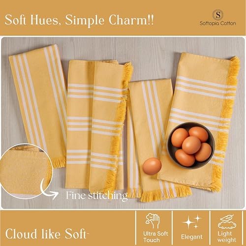 Stripe Kitchen Towels 12 Pack, 16x26 Inches, Dish Cloths - Image 5