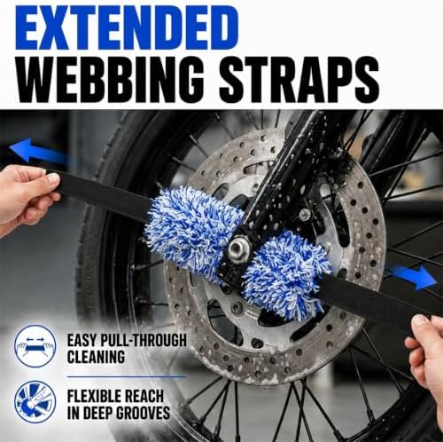2PCS Microfiber Wheel Barrel Cleaning Brush, Highly Absorbent - Image 4
