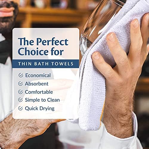 Cleaning Towels, 100% Cotton Bar Mops, 60 Pack - Image 3