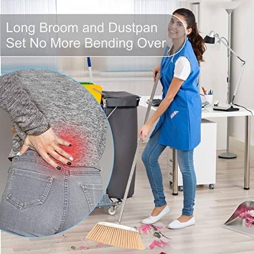 Indoor & Outdoor Brooms, VOOWO 46” Kitchen Broom - Image 4