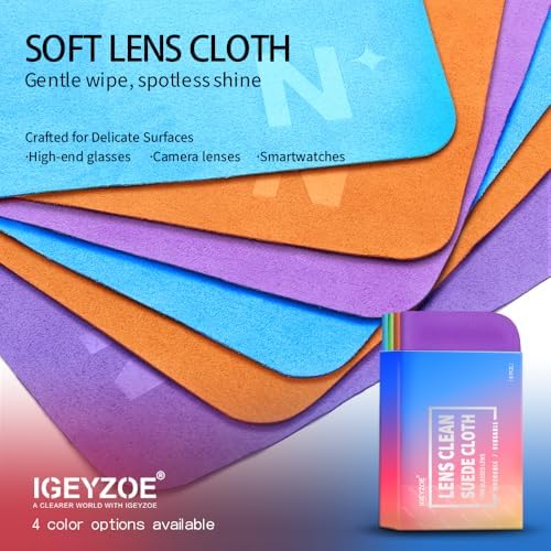 8-Pack Microfiber Lens Cleaning Cloth, Lint-Free & Scratch-Free - Image 7