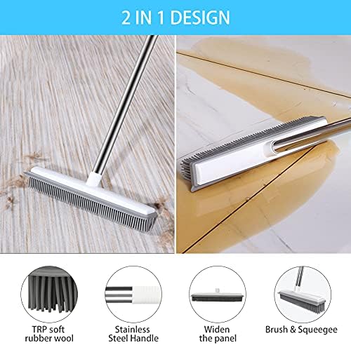 Push Broom Pet Hair Removal Broom - Image 2