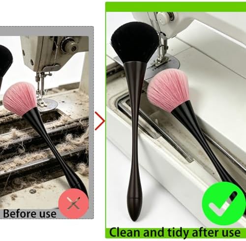 Nexolia 2-Pack Sewing Machine Cleaning Brushes, - Image 3