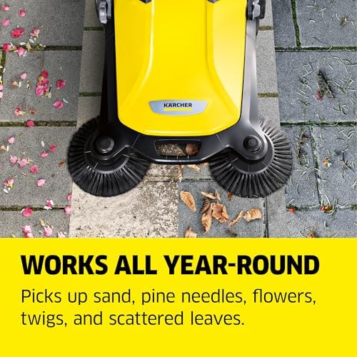 Kärcher Walk Behind Outdoor Push Sweeper S 4 Twin - Image 5