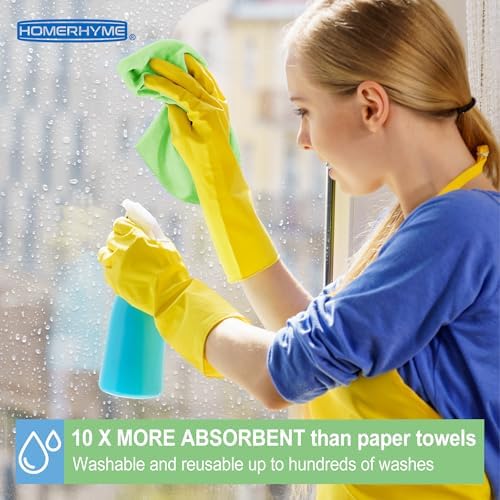 Microfiber Cleaning Cloth, 150 Pack Cleaning Rags, Reusable Microfiber Towels - Image 4
