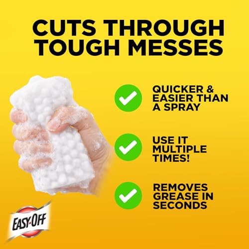 Easy Off® Heavy Duty Degreaser Cleaner, 2-in-1 Cleaning Pads - Image 4