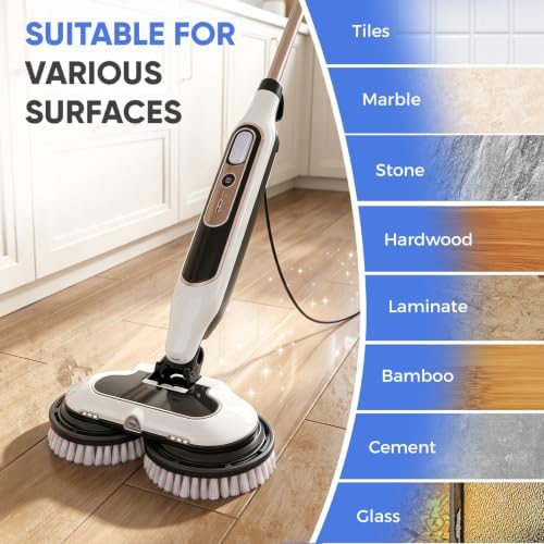 Upgraded Steam Mop Pad Replacement Brush Heads - Image 6
