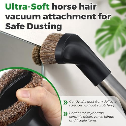 Premium Horse Hair Vacuum Brush Attachment - Image 4