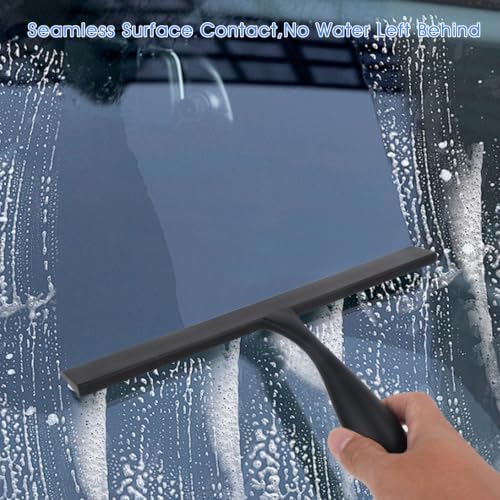 Shower Squeegee for Glass Doors, 11-Inch Silicone Squeegee - Image 5