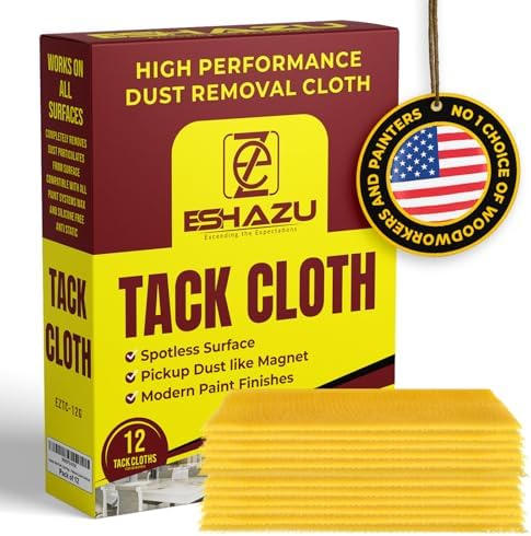 Eshazu Premium Tack Cloth – Professional Grade Dust and Particle Remover by Eshazu