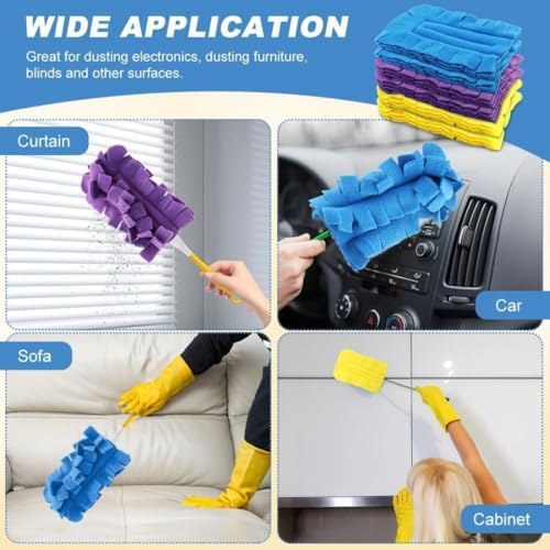 Reusable Chenille Microfiber Dust Duster, 2026 New Reusable Duster - Image 4
