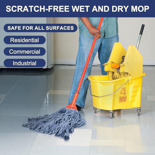 KeFanta 3 Pack Heavy Duty Commercial Mop Head Replacement - Image 3
