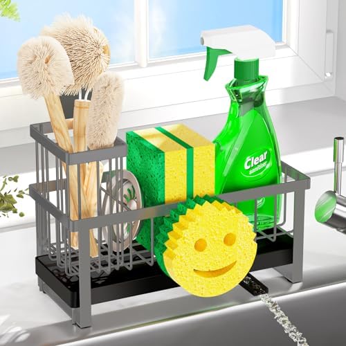 Sponge Holder for Kitchen Sink, Sink Caddy by Taugast