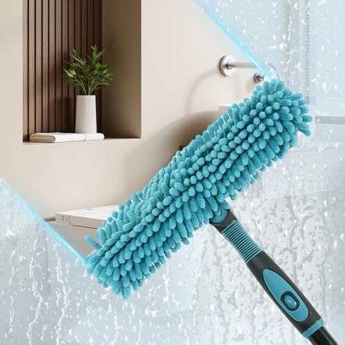 62" Window Squeegee, 2 in 1 Window Cleaning Tool - Image 6
