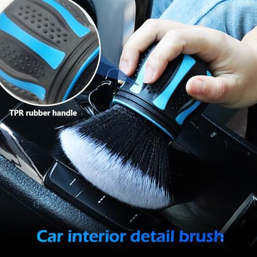Car Detailing Brush, Ultra Soft Tire Shine Brush - Image 6