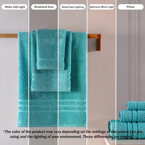 Hawmam Linen Towel Set, Turkish Cotton, 6 Pack - Image 3