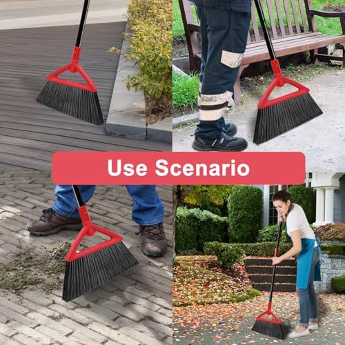Heavy Duty Red Angle Broom - Image 6