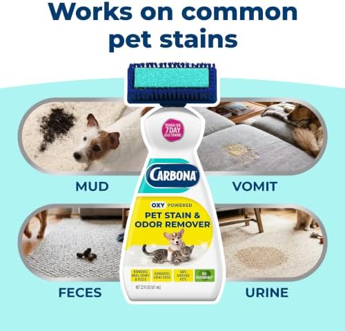 Carbona 2-in-1 Oxy-Powered Pet Stain & Odor Remover, Carpet Spot Cleaner - Image 3