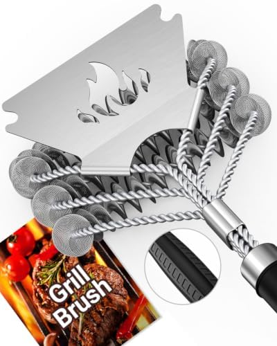 Lolifeve Grill Brush and Scraper, Bristle Free Grill Brush by lolifeve