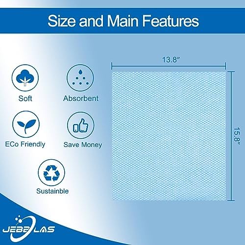 JEBBLAS Disposable Dish Towels and Cloths, Reusable Wipes - Image 5
