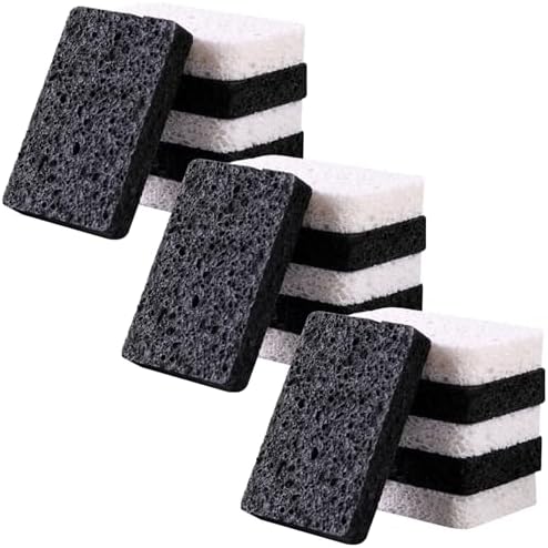 24 - Pack Non-Scratch Scrub Sponges - Sponges by Mainlyrunmakeupsuppliers