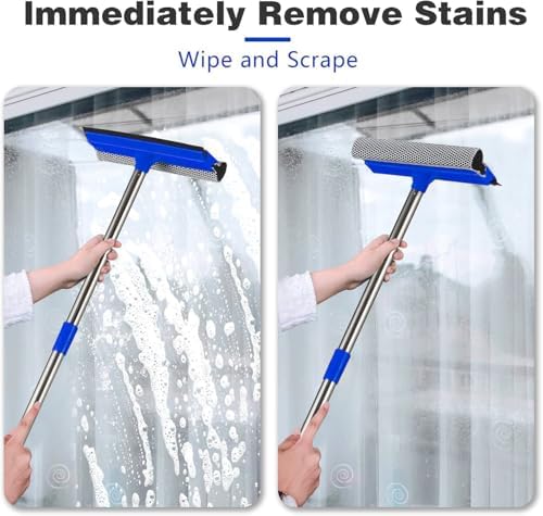 2 in 1 Window Squeegee, Car Window Cleaner Tool - Image 5