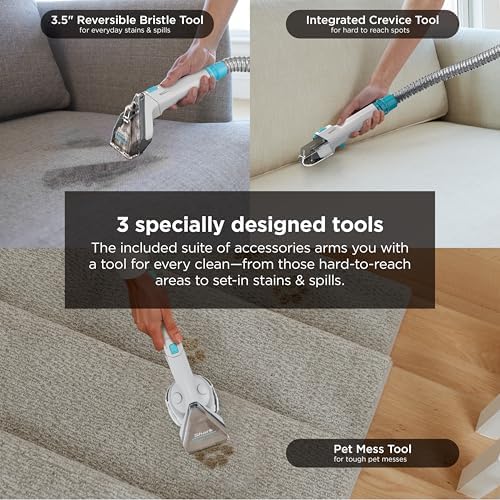 Shark StainStriker Portable Carpet/Upholstery Cleaner, 3 Tools - Image 6