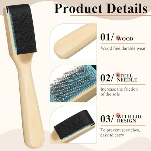 3 Pcs Dance Shoe Brush Half Cover - Image 3