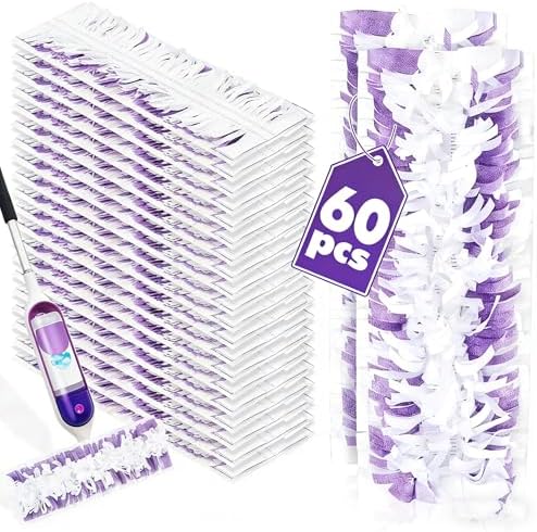 60 Pack Disposable Mop Pads Compatible by Kusroie