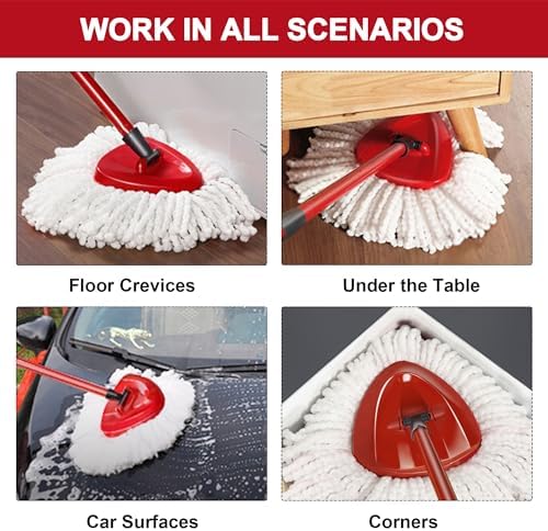 TidyMonster 4+1 Pack Mop Replacement Heads - Image 4