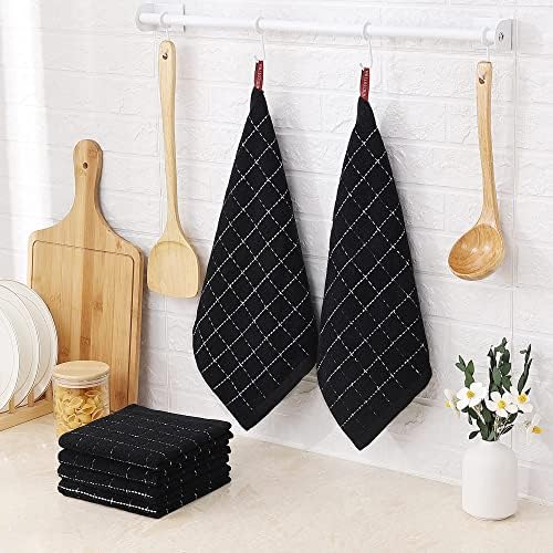 Homaxy 100% Cotton Terry Kitchen Dish Cloths, 8 Pack - Image 6