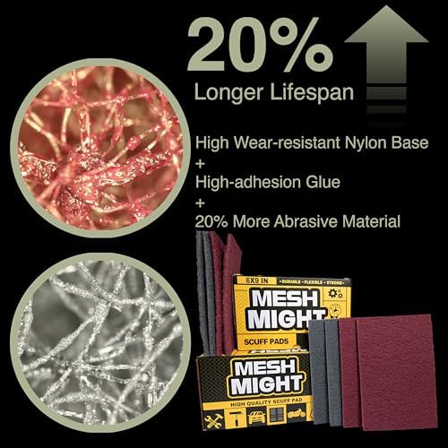 12-Pack 6"x9" Non-Woven Scuff Pads - Image 4