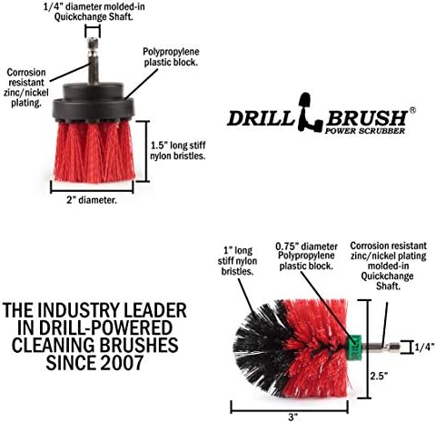 2 Piece Outdoor Cleaning Scrub Brushes - Image 5