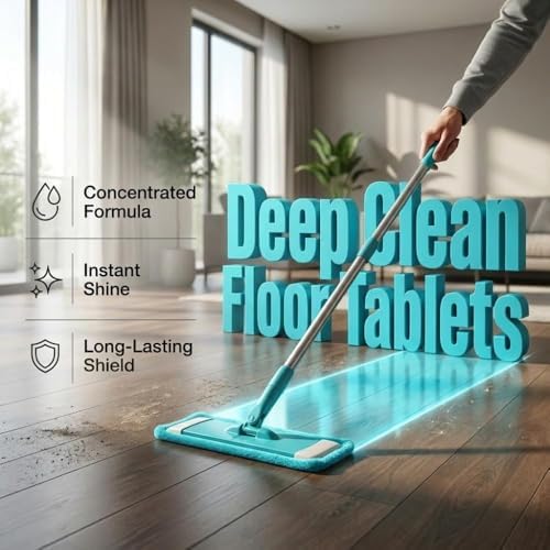 Multi Effect Floor Cleaning Sheets, Removes Stubborn Stains - Image 5