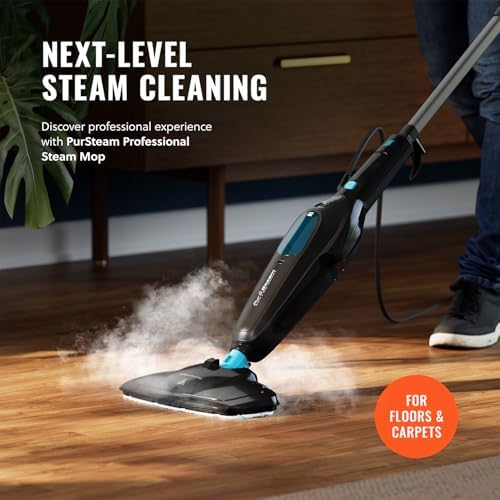 PurSteam Multi-Surface Steam Mop Floor Cleaner - Image 2