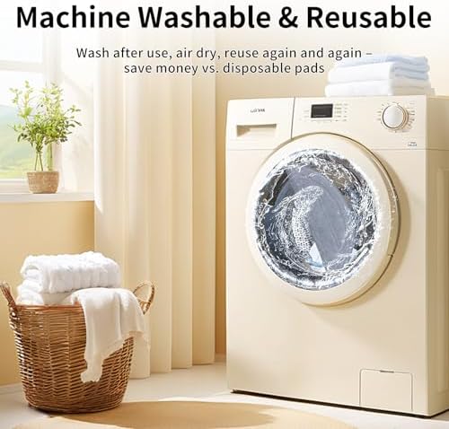 4 Pack Replacement Microfiber Mop Pads Compatible - Image 5
