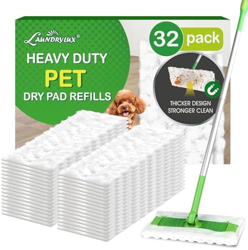 LAUNDRYLUX Heavy Duty Dry Sweeping Cloths Compatible by LAUNDRYLUX