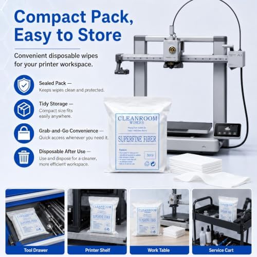 3D Printer Cleaning Kit, 6 x 6 Inch - Image 7