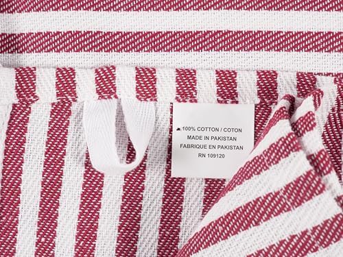 KAF Home Premium Kitchen Towels, Large 100% Cotton, Flat & Terry Absorbent Dish - Image 4