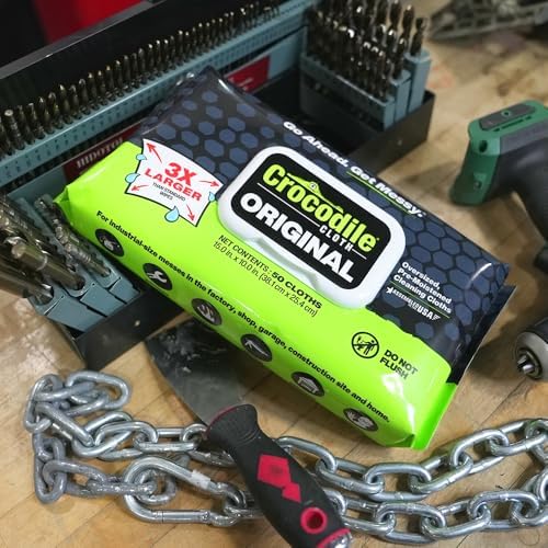 Crocodile Cloth Original Heavy-Duty Hand & Tool Wipes - Image 5