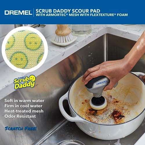 Dremel Versa 5-Pack Scrub Daddy Cleaning Sponge Pads, Variety Pack - Image 6