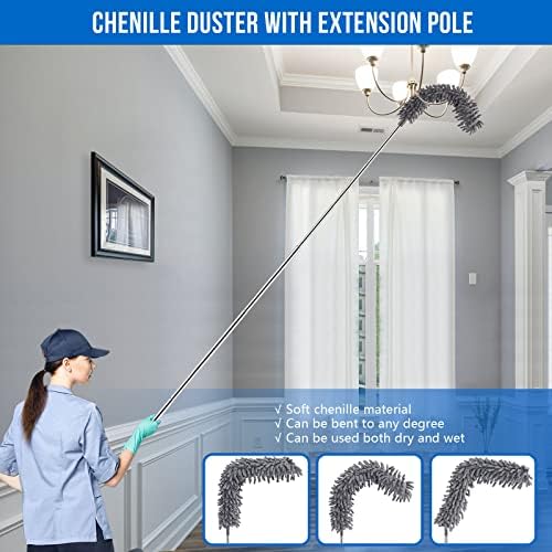 UIMO Microfiber Feather Duster Kit - Image 5