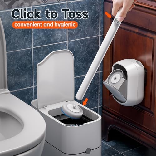 Ctime Disposable Toilet Brush Set - Image 6