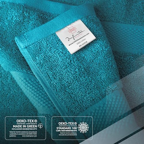 Infinitee Xclusives 100% Ring-Spun Cotton Bath Towels - Image 5