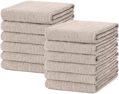 Mordimy Premium Large Cotton Kitchen Towels by Mordimy
